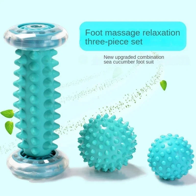 Plantar Fasciitis Deep Tissue Foot Massager Roller Ball Back Leg Hand Tight Muscle Massage
