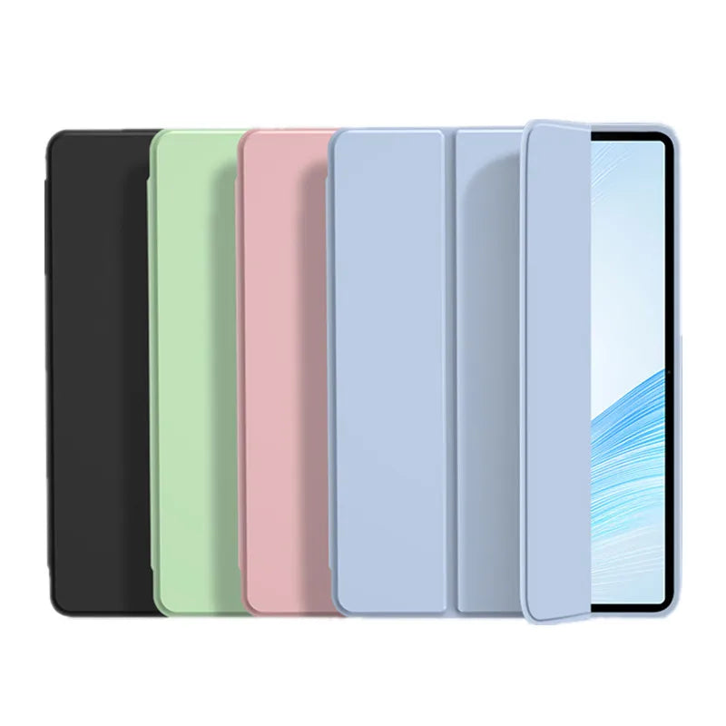 Elegant Leather Smart Stand Case for Huawei Matepad 11.5s 11.5 11 T10 T10s SE 10.4 and Honor Pad X9 X8 Tablet Protective Shell Cover