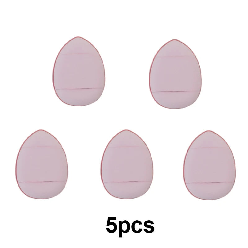 Convenient Mini Finger Puff Makeup Sponges Foundation Small Air Cushion Powder Face Concealer BB Cream Cosmetic Applicator Makeup Tools