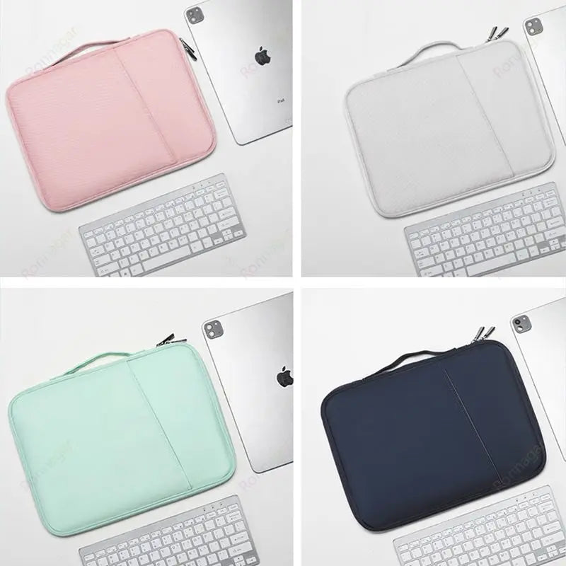 Elegant Tablet Sleeve Bag Case for Samsung Galaxy Tab S10 S9 FE Plus 11" 12.4" A9 S8 S7 Plus S6 Lite Pouch