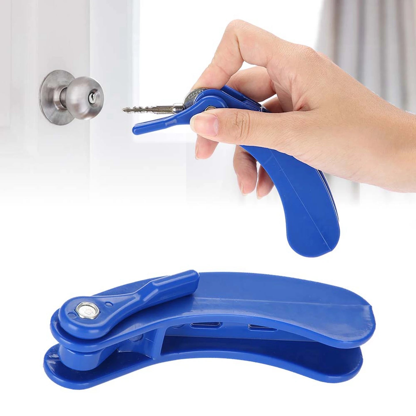 Convenient Key Turner Aid Holder with Grip for Opening Unlocking Doors Assistance Turning Aid Tools for Arthritis Hands Mobility