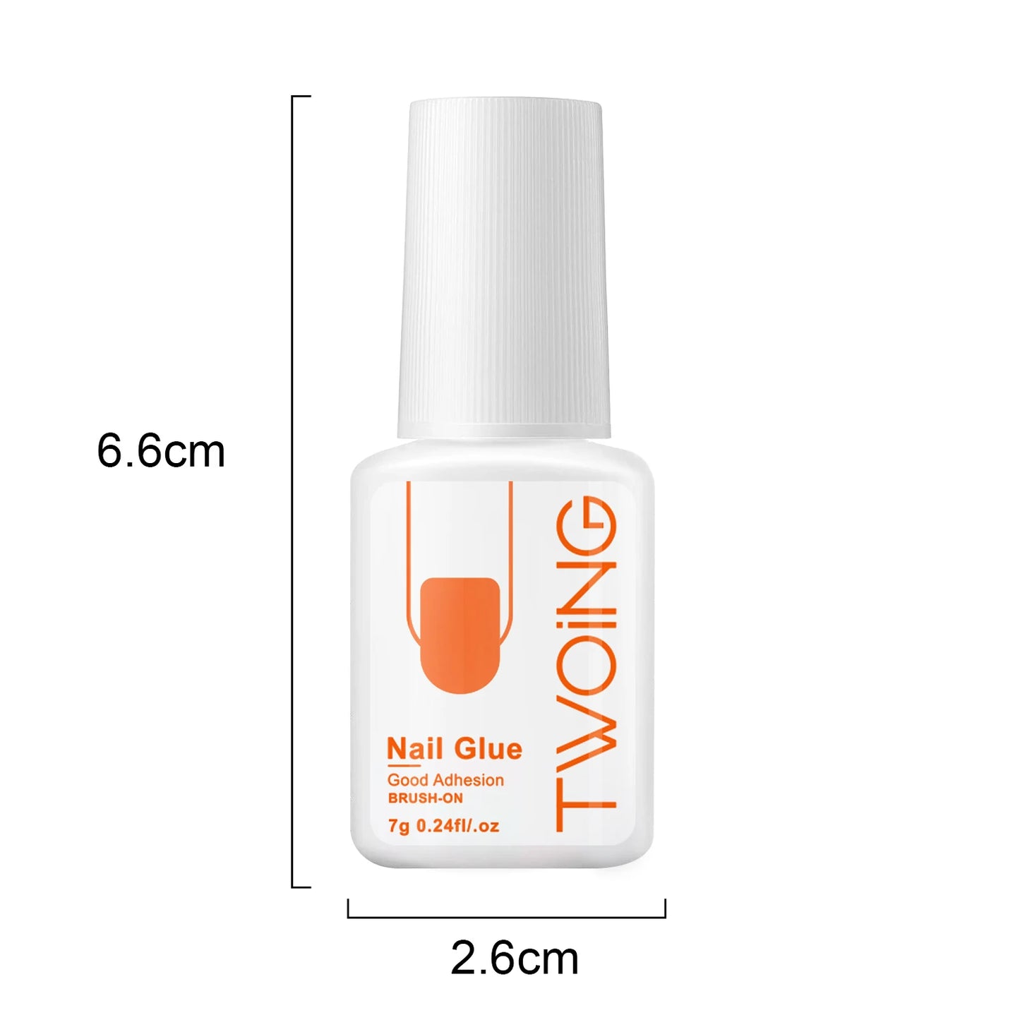 Long Lasting Super Strong Nail Glue for False Nail Tips, Acrylic Nails, Press On Nails, Fake Nails Art Decoration Adhesion 7g