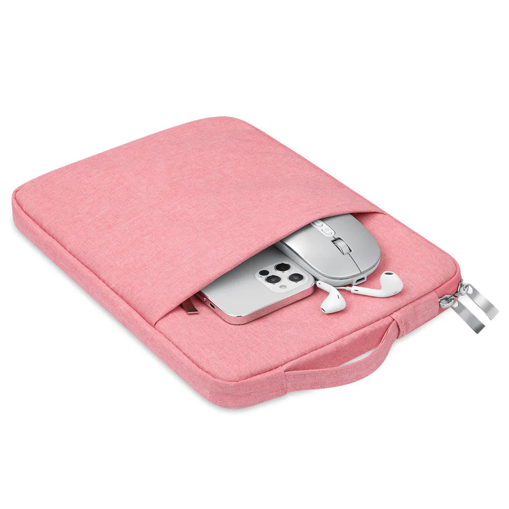 Stylish Sleeve Handbag Case for Google Pixel Tablet 11inch Thickened Protection Zipper Waterproof Portable Cover Carrier Many Color Options