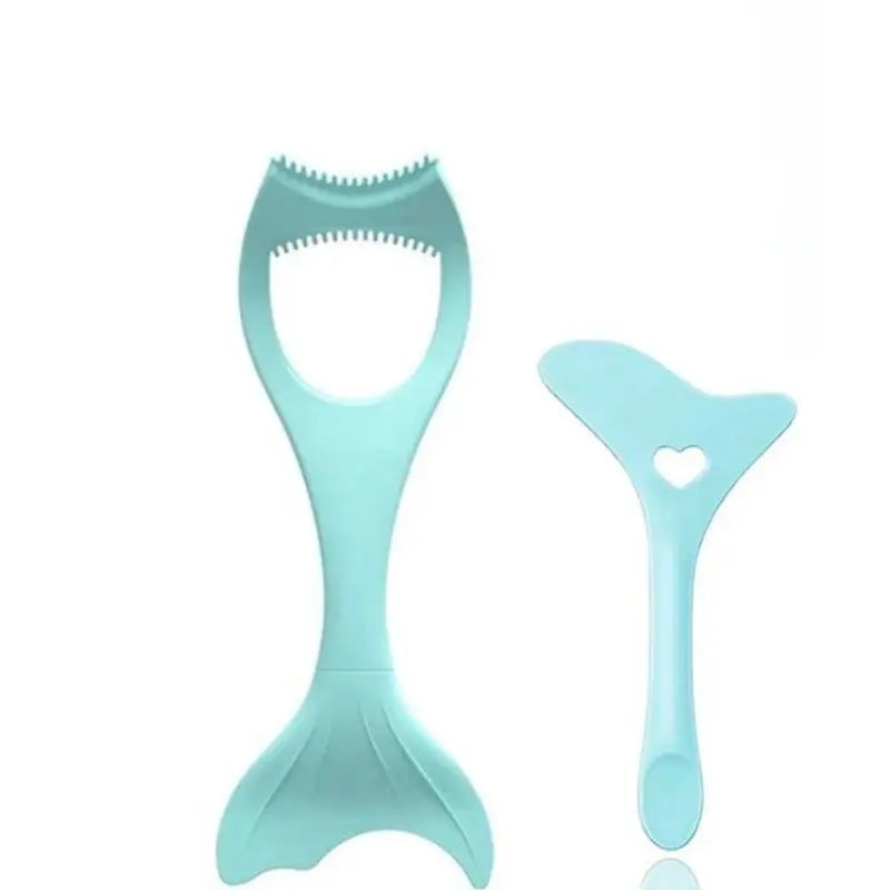 Reusable Silicone Eyeliner Guide Tools for Eye Makeup Winged Eyeliner Stencil Mascara Shield Applicator Set 2Pcs Set