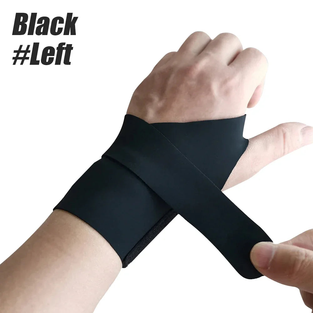 Compression Wrist Strap Wraps Brace for Tendonitis Support and Carpal Tunnel Arthritis - Sprained Pain Protection Sleeve Compression Stabilizer