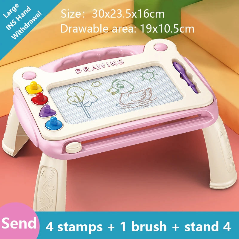 Magnetic Children's Erasable Drawing Board WordPad Graffiti Board Art Educational Drawing Toys Kids Gift