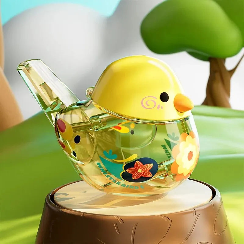 Fun Water Bird Whistle for Infants and Children Toys, Bird's Call for Babies,  Add Water to Whistle for Training Musical Instrument