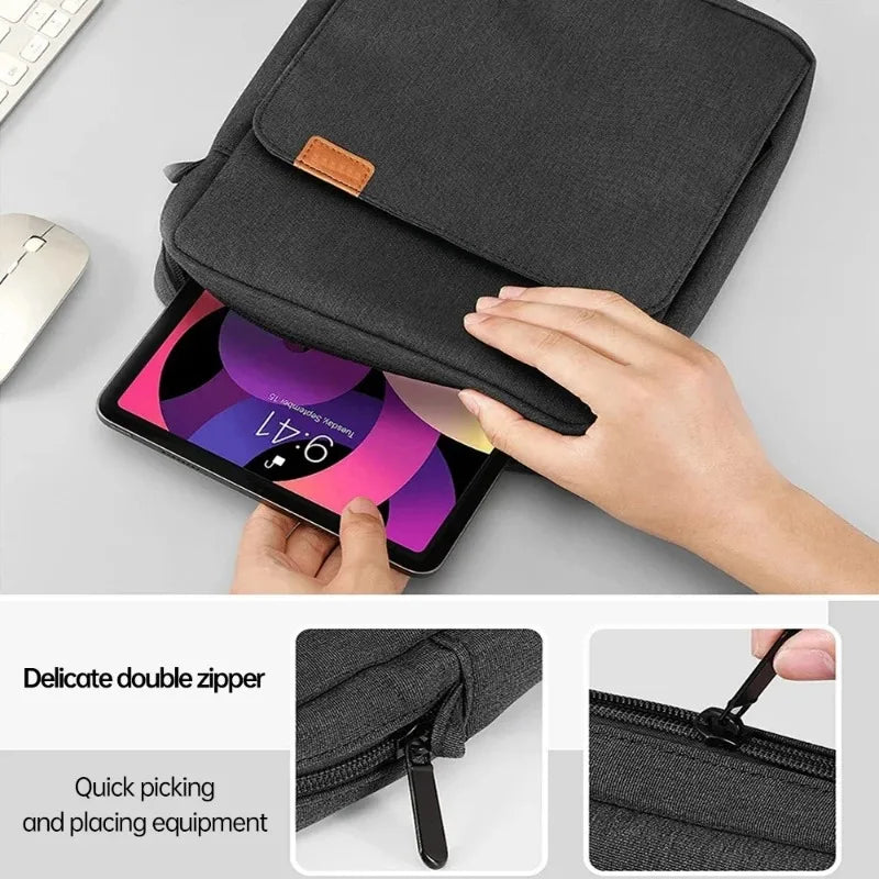 Stylish Shockproof Shoulder Bag Case For Lenovo Tab P12 P11 Pro M11 M10 Plus 3nd Gen Protective Strap Cover