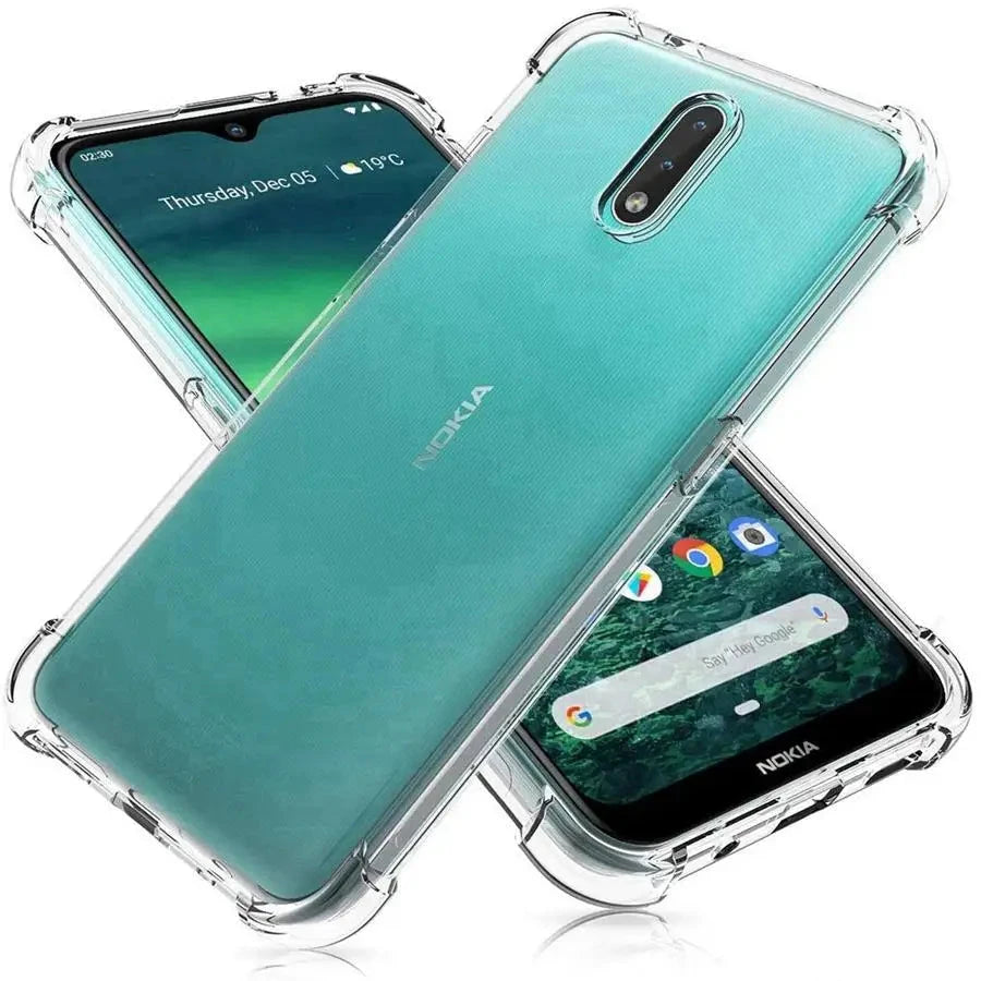 Durable Clear Soft Silicone Phone Case for Nokia 9 8.3 8 7.1 8.1 7 6.1 6 5.4 5.3 5.1 4.2 3.4 3.2 3.1 2.4 1.4 1.3  G11 C01 Shockproof Protective Cover