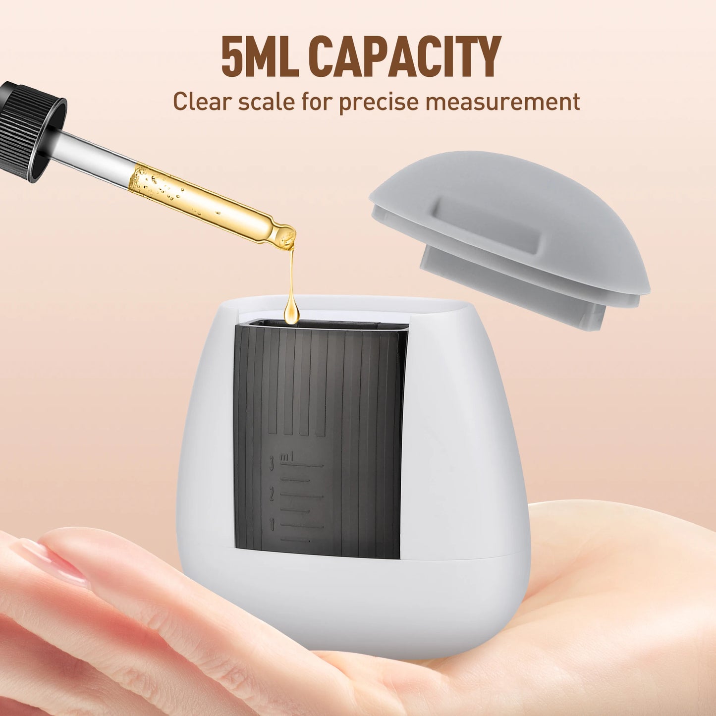 Electric Red Light Therapy Hair Growth Machine Vibration Head Massager Comb Scalp Massage Brush Liquid Medicine Applicator