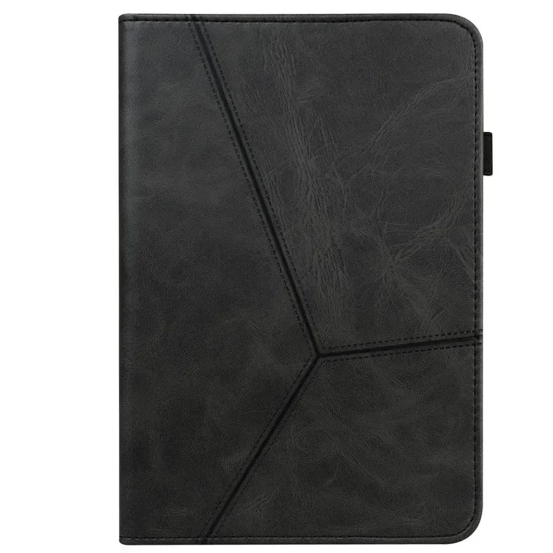 Luxury Leather Case Cover for Samsung Galaxy Tab S10 Plus S9 Fe S9 Plus Built in Wallet Stand Features Strap Protection