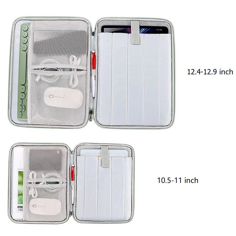 Elegant Tablet Sleeve Bag Case for Samsung Galaxy Tab S10 S9 FE Plus 11" 12.4" A9 S8 S7 Plus S6 Lite Pouch