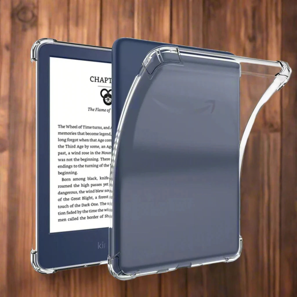 Durable Transparent Silicone Case for Amazon Kindle Paperwhite 11 3 2 1 E2110th 7th 6th 5th Generation 6inch Cover