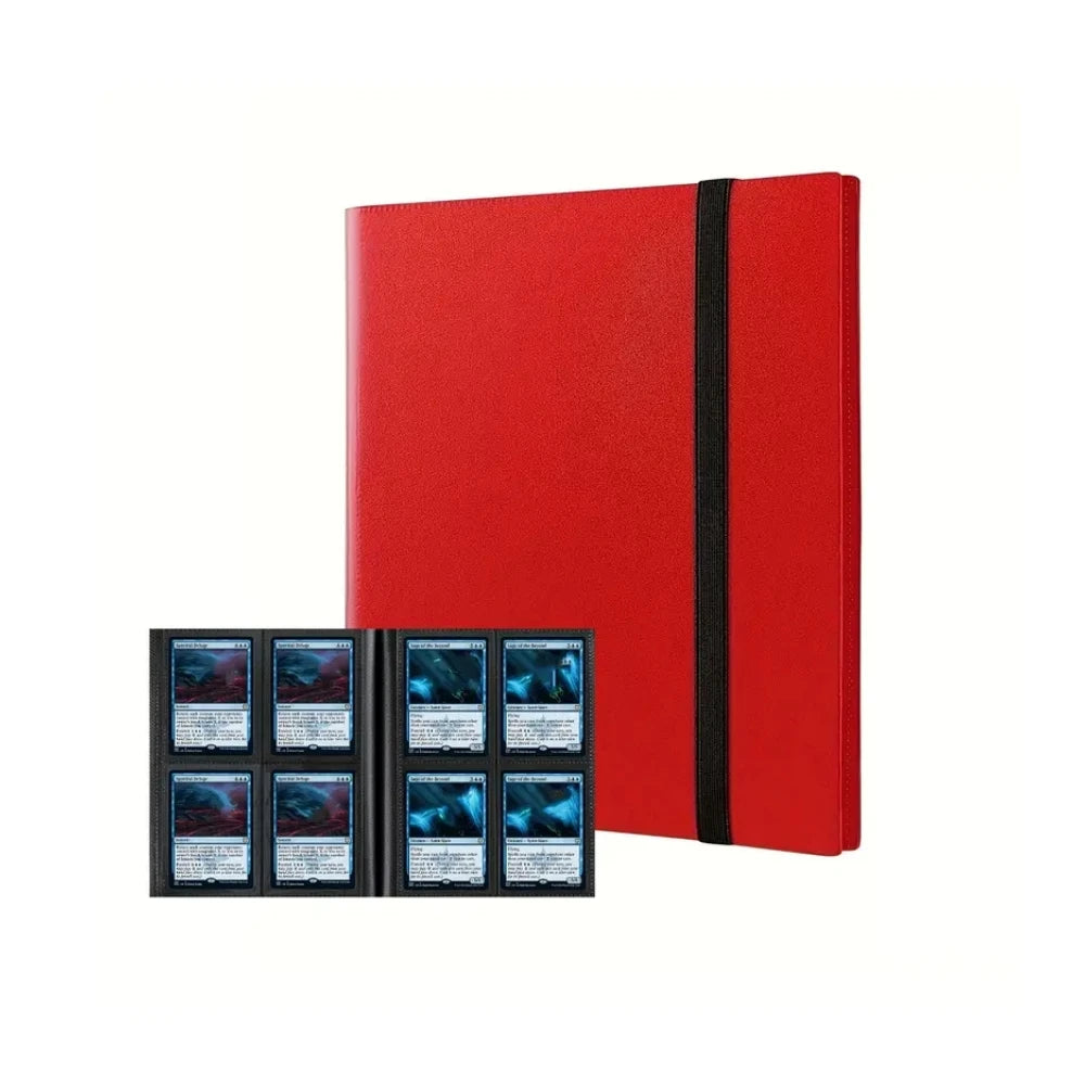 Extra Large 160 Pocket Trading Card Binder Durable PP Material Protective Album for Game, Trading and Collectible Cards
