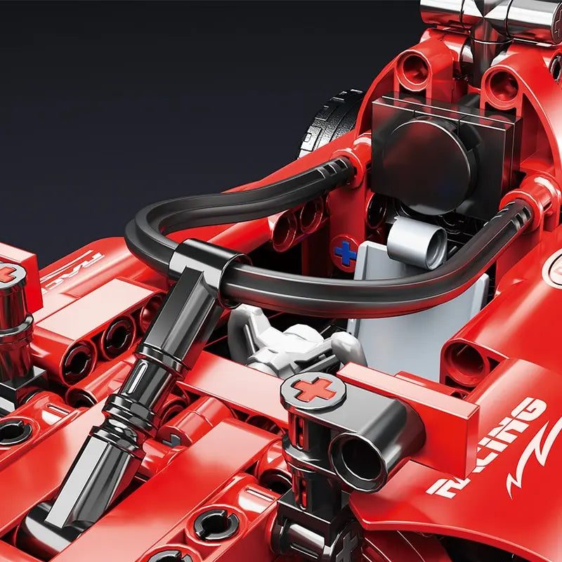 Racing F1 Car Building Blocks Set High Quality Life Like Realism Car Collectible Model Car Kits Building Toys Micro Particles