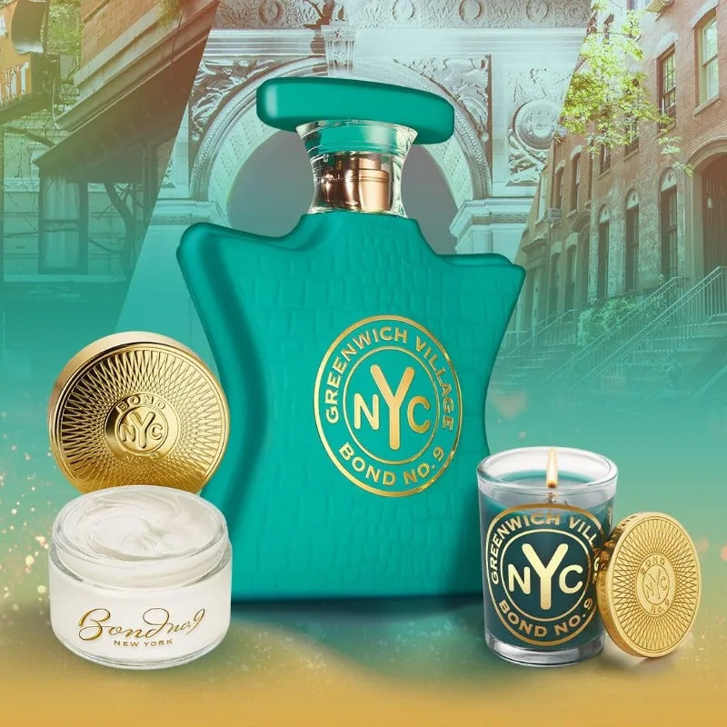 Bond No. 9 New York Greenwich Village – Premium Vibrant Unisex Perfume 100ml 3.4 fl oz Eau de Parfum Spray