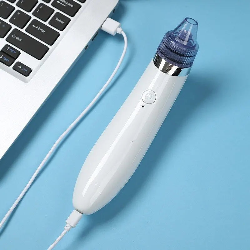 Electric Suction Facial Pore Cleansing and Blackheads Remover Beauty Instrument USB Charging
