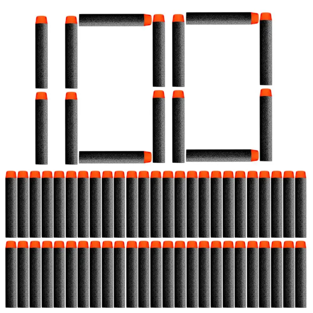 Electric Darts Airsoft Nerf Gun Blaster Toy for Boys Children 7.2cm Foam Safe Bullets Magazine Darts and Target
