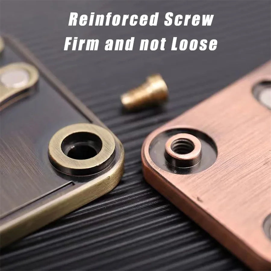 Metal Card Fidget Slider Toys Poker Push Card Fidget Stress Relief Haptic Coin Office Desk Toys Gifts