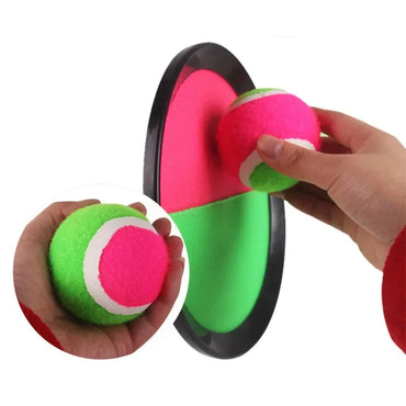 Velcro Catch Ball Game Set Toy Outdoor Sports Throw And Catch Parent Child Interactive Toys
