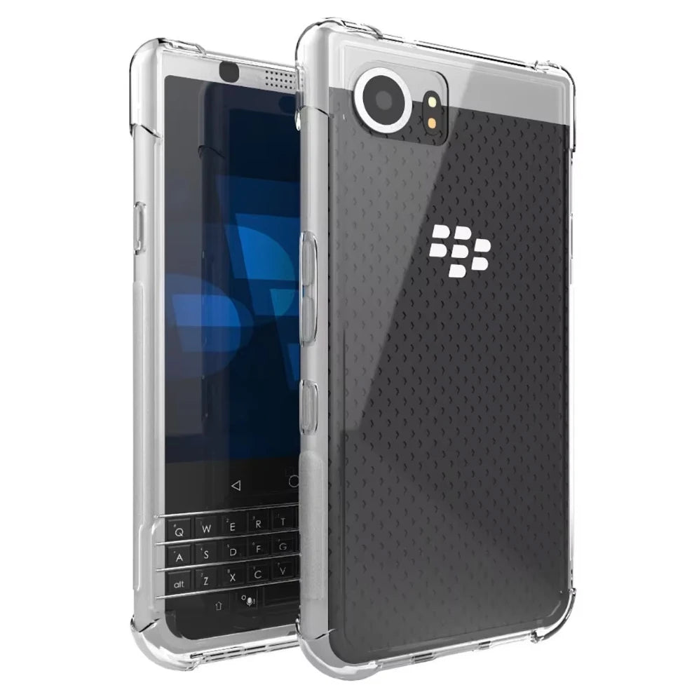 Durable Clear Soft Silicone Phone Case for BlackBerry Keyone / Mercury / DTEK70 Shockproof Protective Cover