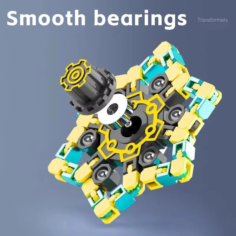 Creative Fidget Gyro Toy for Children Adults Anti Stress Hand Spinner Stress Relief Sensory Toys Gift
