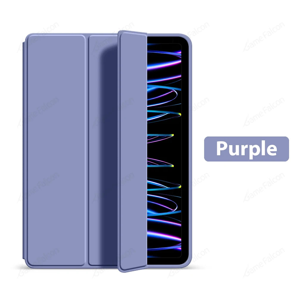 Durable Silicone Case for Apple iPad Pro 13 12.9, iPad Pro 11, iPad Air 13 11 6 5 4 3 and iPad Mini 6 5 4 Tablet Protective Cover