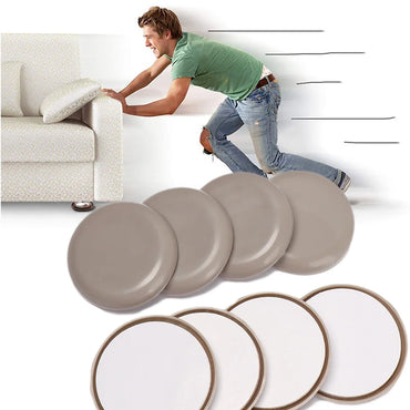 Anti Scratch Furniture Leg Slider Pads 4pcs Set for Easy Moving Heavy Furniture Floor Protectors