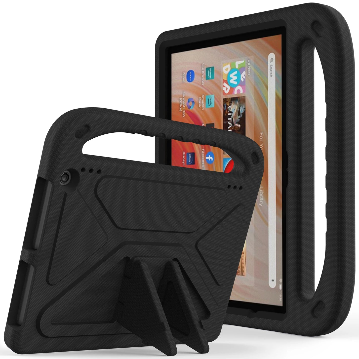 Heavy Duty EVA Handle Stand Case for Amazon Fire Max 11 HD10 HD8 Plus and Fire 7 Kids Proof Extra Protection Tablet Cover