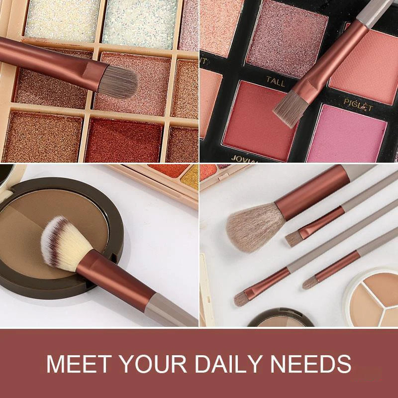 All in One Makeup Brushes 13pcs Set Soft Hair Fiber Brush Eye Shadow Brush Powder Concealer Brush Tool