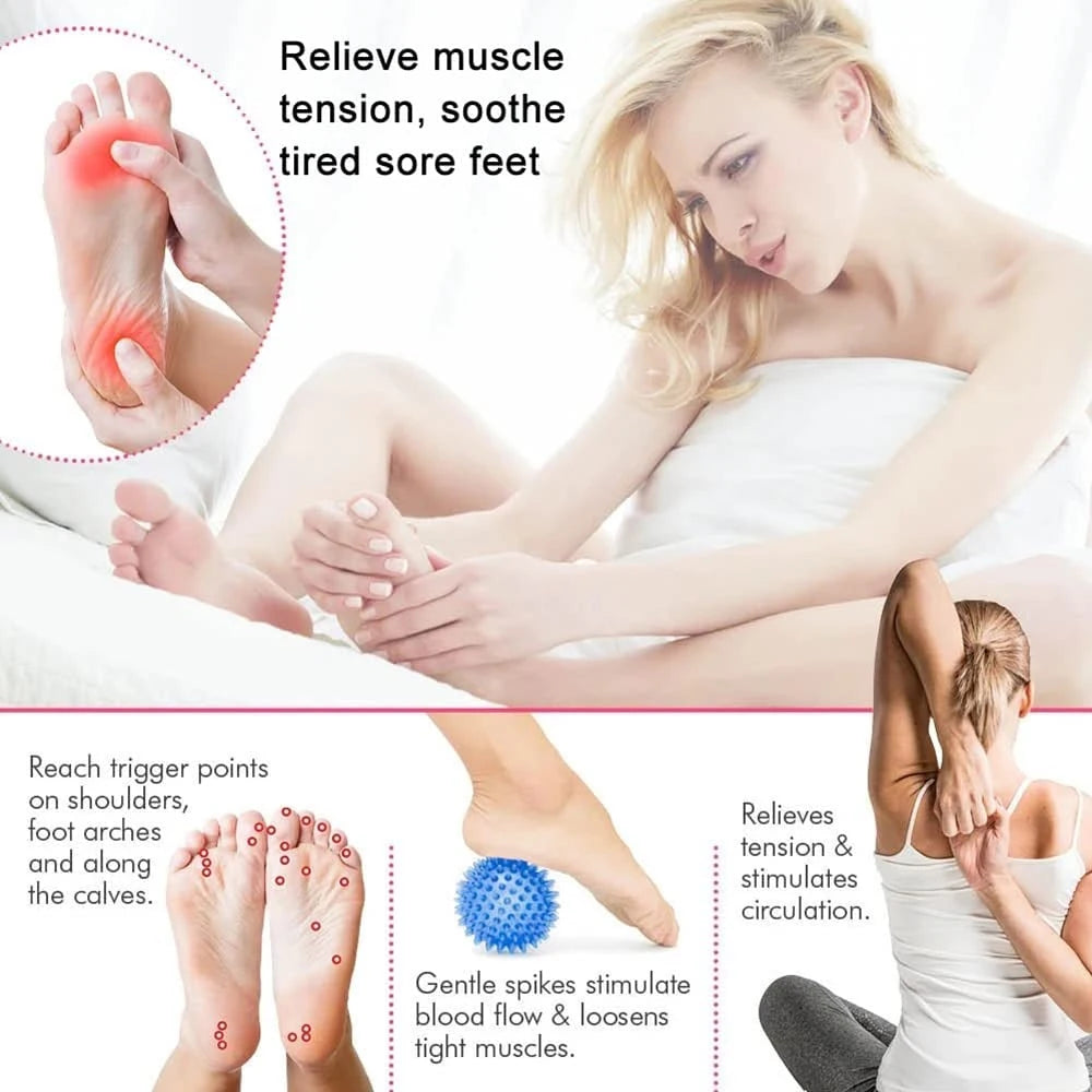 Deep Tissue Massage Roller Ball, Double Lacrosse Peanut Shape Massage Ball, Muscle Relaxation Physical Therapy Myofascial Release 1pc