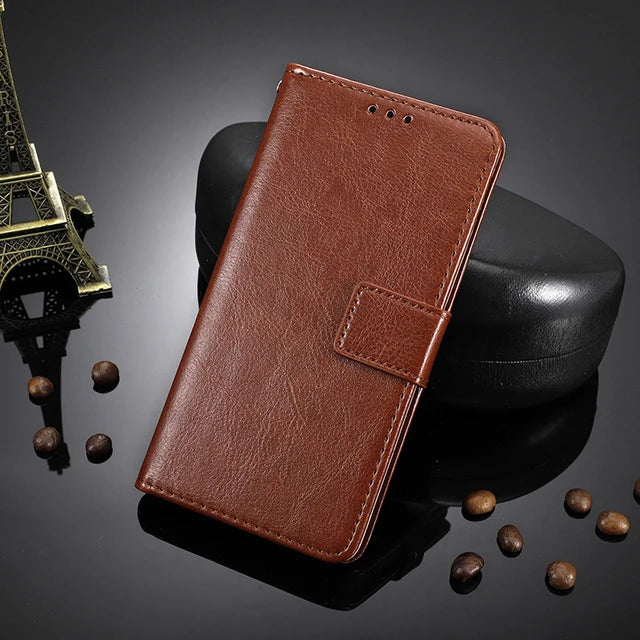 Deluxe Leather Wallet Phone Case for Lenovo Moto ThinkPhone Multiple Card Slots Stand Function Protective Cover