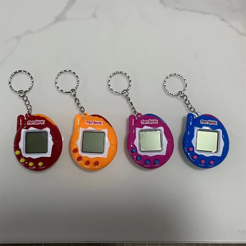 Transparent Electronic Tamagotchi 168 Pets In 1 Virtual Nostalgic Cyber Digital Fun Toys Play
