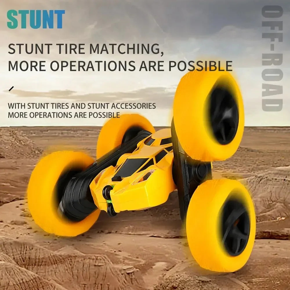 RC Stunt Double Sided Flip Cars 2.4G Remote Control 360 Degree Rotation Off Road Drift RC Car Toys For Kids Adults