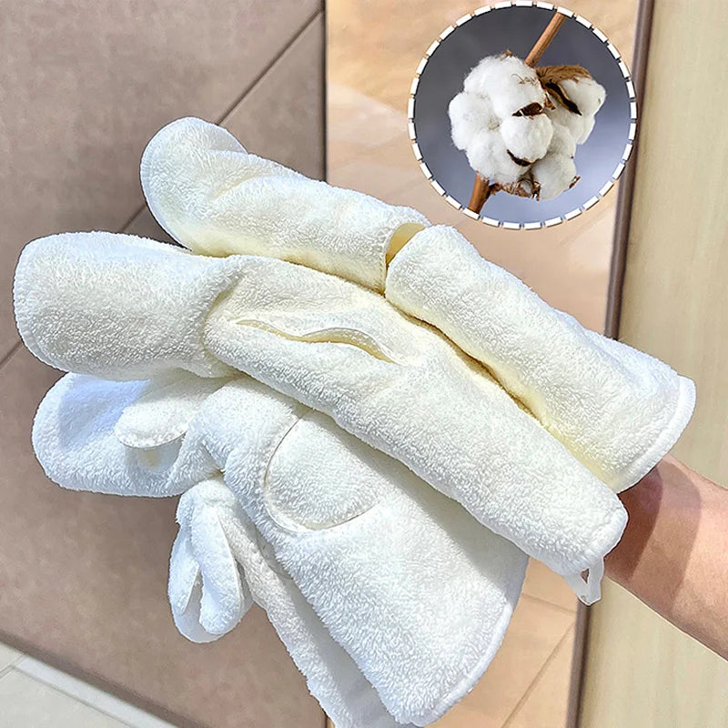 Hot Compress Cotton Towel Skin Care Mask Steamed Wet Compress Face Towel Opens Skin Pore Clean Compress Beauty Facial Care Tools