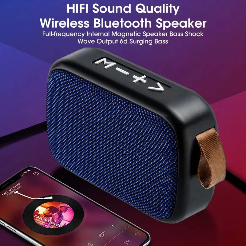 Great Sound Quality HIFI Wireless Bluetooth Speaker for Home and Outdoors Portable Subwoofer Mini Speaker