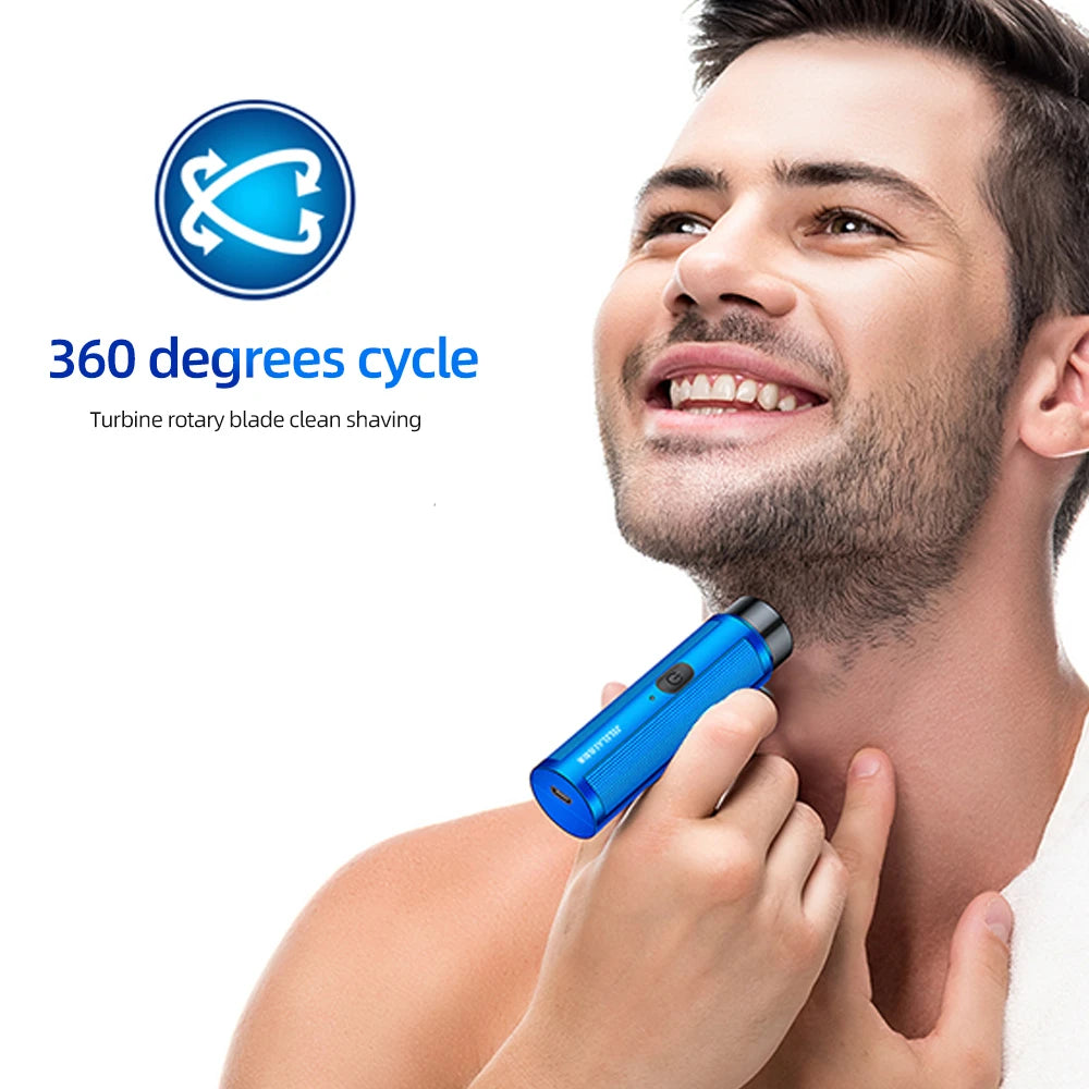 Rechargeable Mini Electric Shaver Razor Epilator for Men Shaving Personal Care Tools