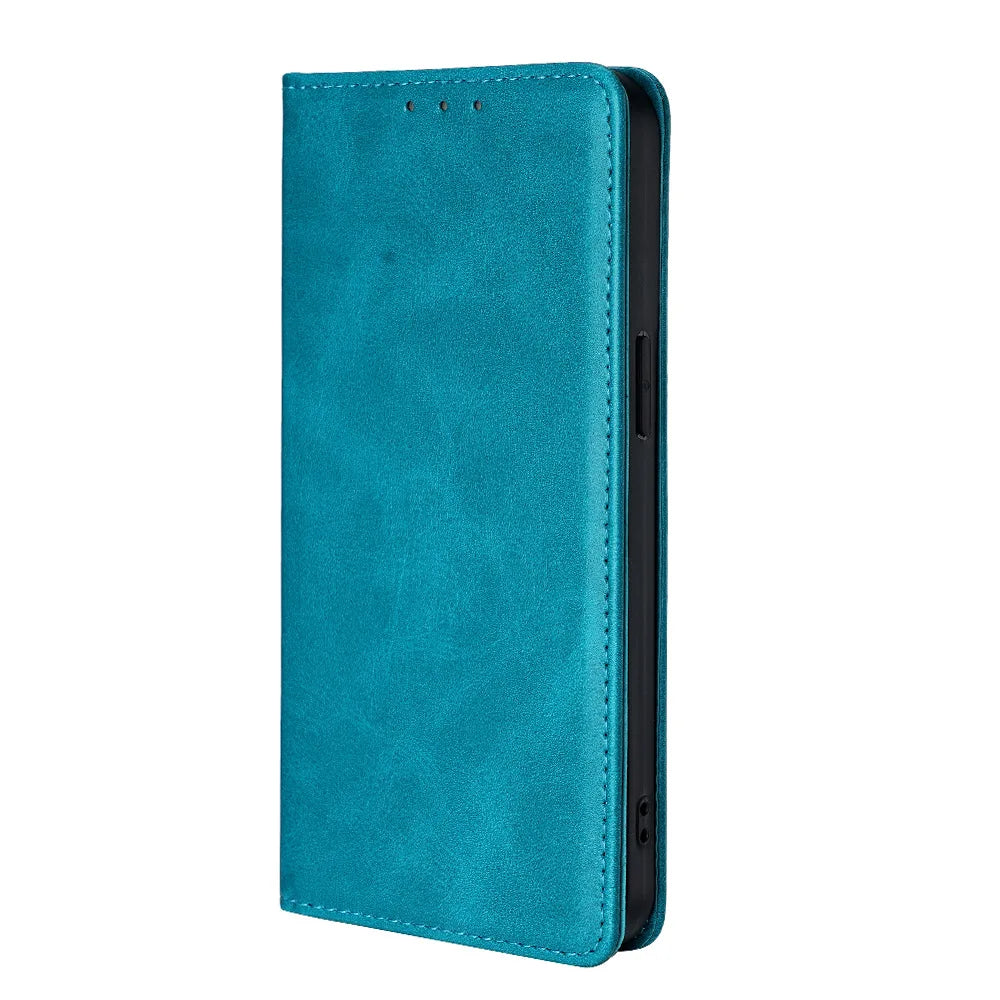 Deluxe Leather Wallet Phone Case for Huawei Pura 70 Ultra P60 P50E P50 P40 Pro Plus P30 Lite Multiple Card Slots Stand Function Protective Cover