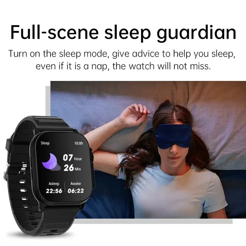New Bluetooth High Quality T900Ultra Smartwatch for Men and Women Talk Message Alert Heart Rate Monitor Sports Watch for Android and IOS Compatible
