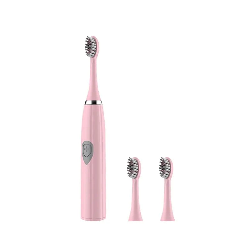 Soft Bristle Electric Sonic Toothbrush for Adults Soft DuPont Bristles Portable Endurance Battery IPX6 Waterproof Intelligent Effective Oral Care