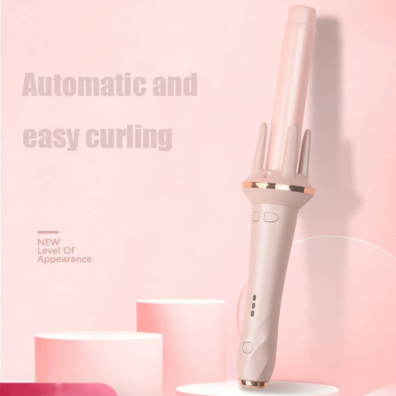 Efficient Automatic Negative Ion Ceramic Spin Curling Iron Large Wave Perm Electric Curler Household Personal Care Device