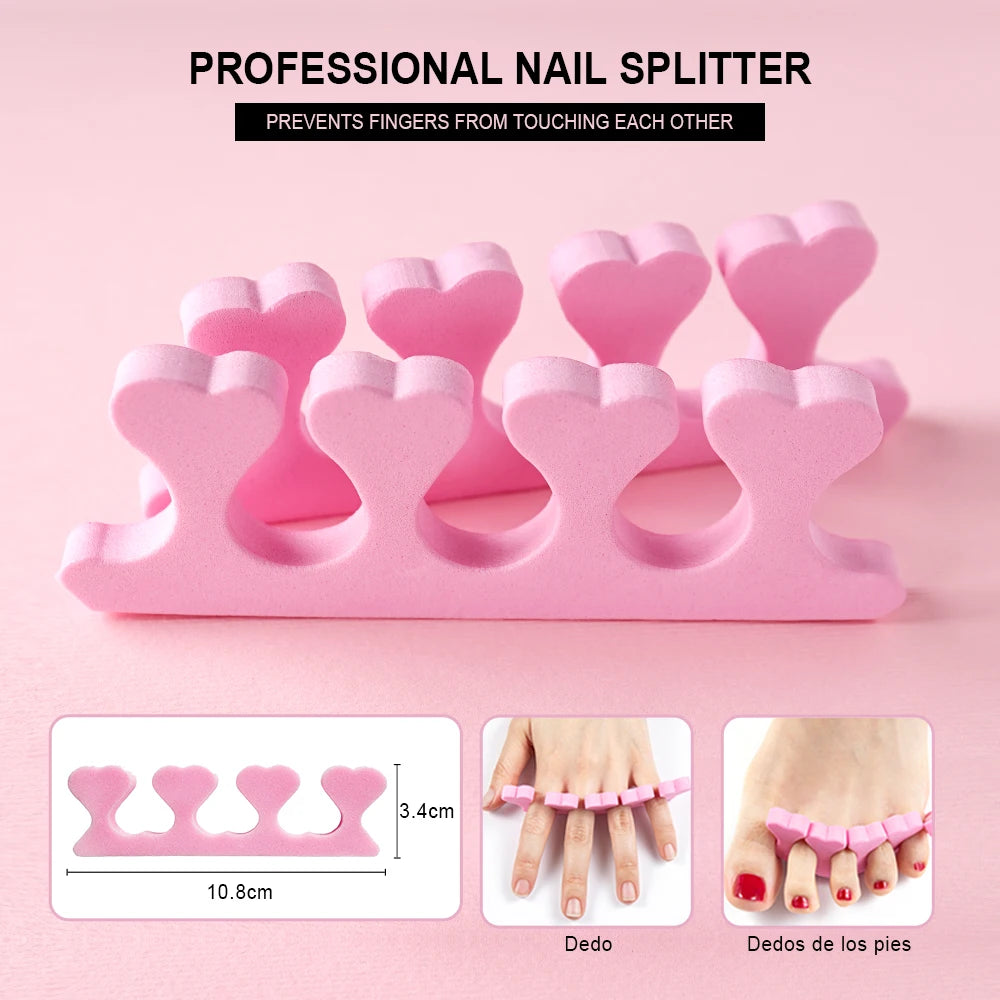 Full Nail Set Acrylic Powder and Liquid Monomer Nails Art Decoration for Manicure Crystal Glitter 3D Nail Tips and Carving Tools Kit