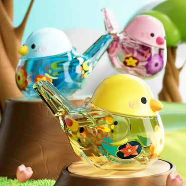 Fun Water Bird Whistle for Infants and Children Toys, Bird's Call for Babies,  Add Water to Whistle for Training Musical Instrument