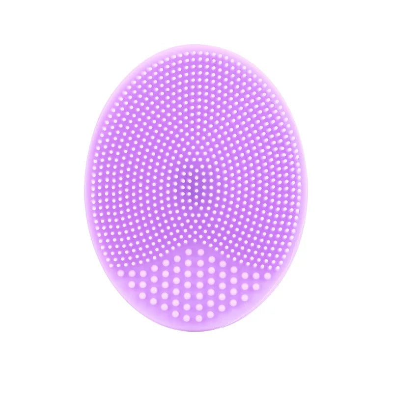Deep Pore Silicone Face Cleansing Brush Facial Skin Care Scrub Cleanser Tool New Mini Beauty Soft Deep Cleaning Exfoliator