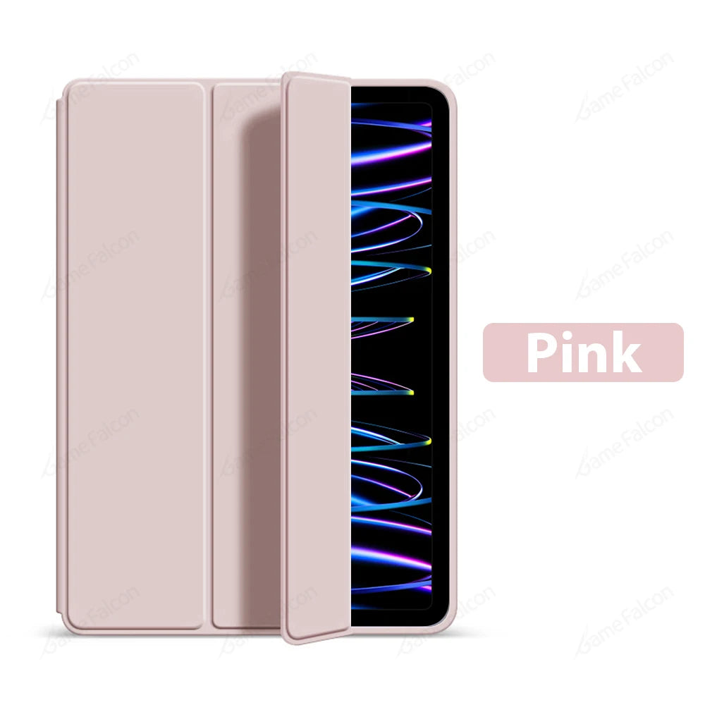 Durable Silicone Case for Apple iPad Pro 13 12.9, iPad Pro 11, iPad Air 13 11 6 5 4 3 and iPad Mini 6 5 4 Tablet Protective Cover