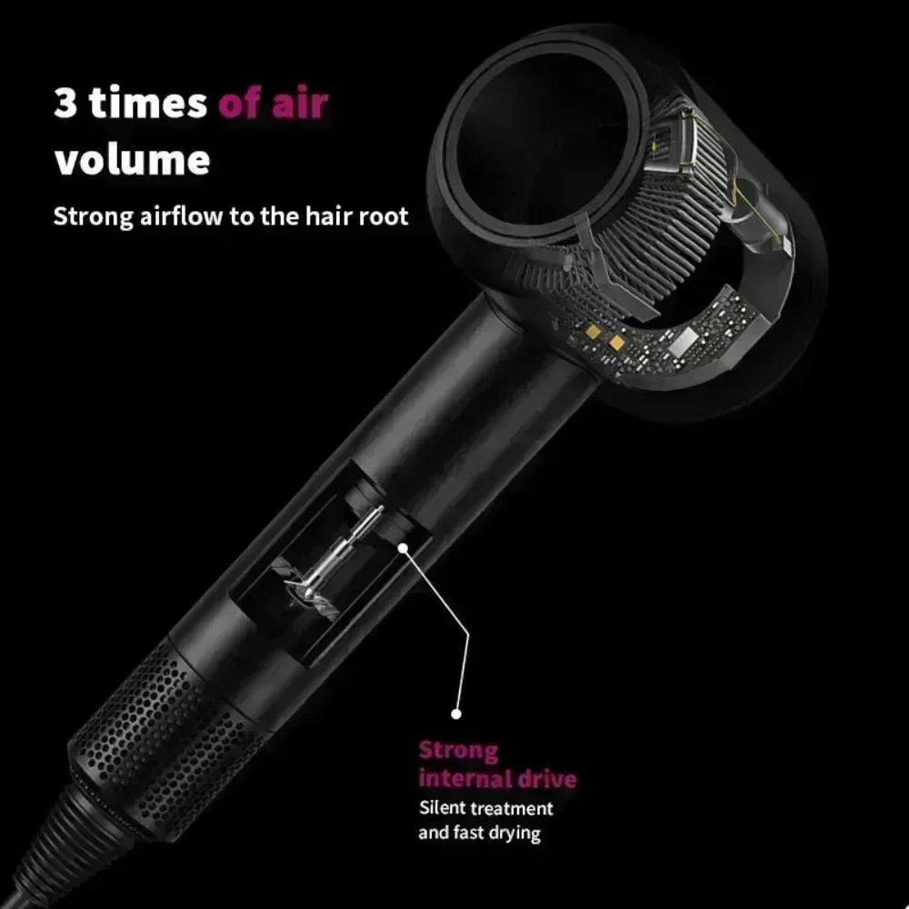 Professional Hair Dryer with Hot and Cold Air Functionality Lightweight and Thermostatic Styling Tool for Smooth Hair Perfect Hair Styles