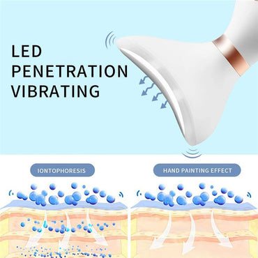 Anti Aging 3 In 1 Microcurrent Face Neck and Eye Massager Anti Wrinkle Facial Skin Rejuvenation Beauty Device