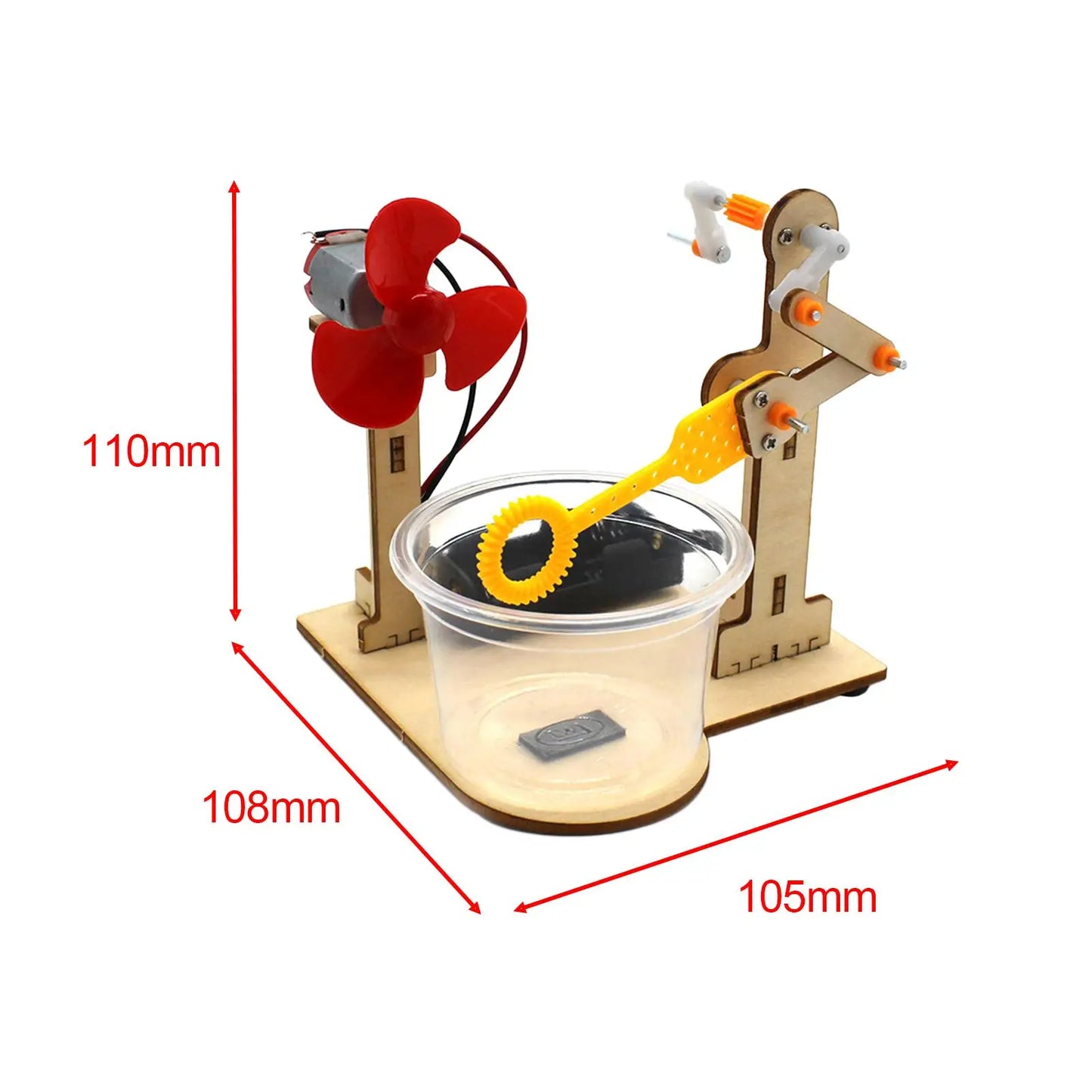 Early Learning Science Experiment Toy Technology Small Production Wooden Toy for Kids Girls Boys Students Teens