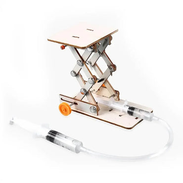 Physics Kids DIY Science Educational Toys Scientific Experiment Kit Hydraulic Lift Table Model School STEM Projects