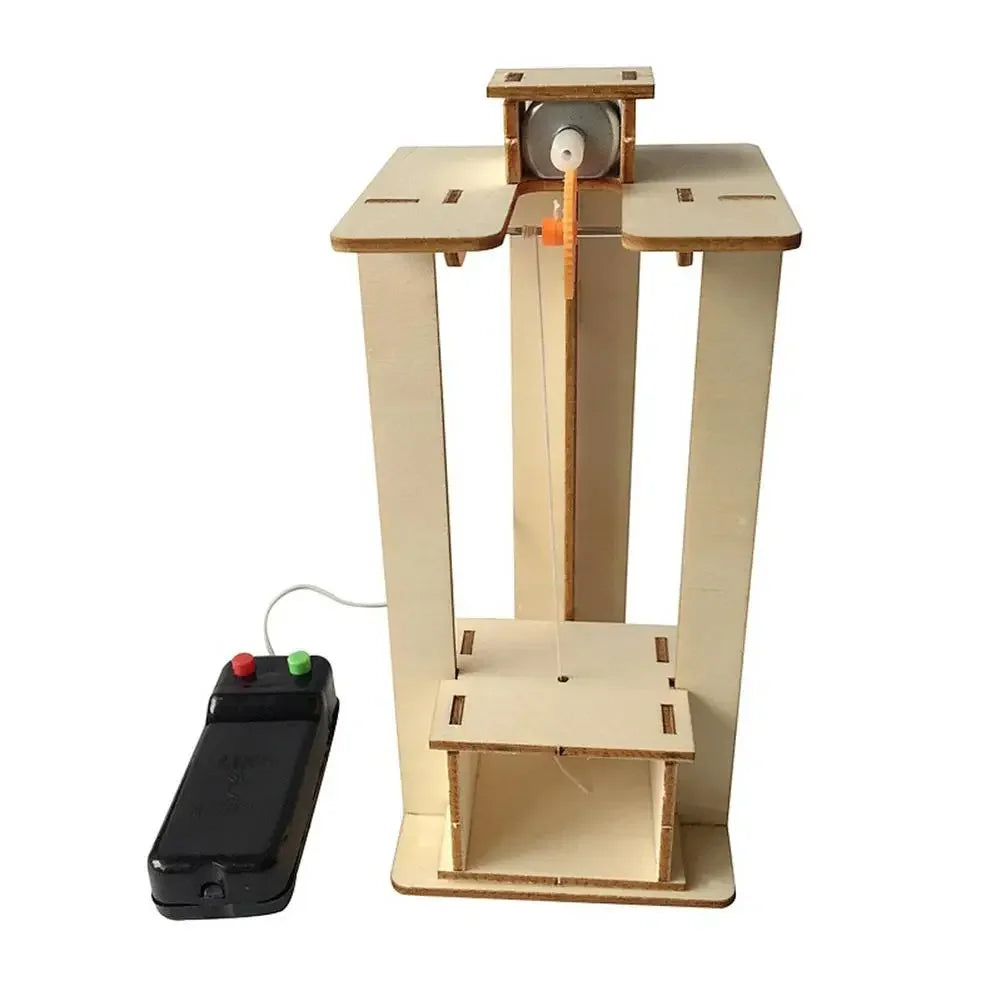 Physics Kids DIY Science Educational Toys Scientific Experiment Kit Hydraulic Lift Table Model School STEM Projects